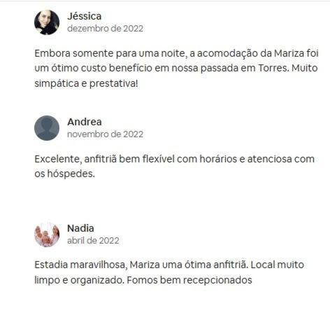 KITNET 01 em TORRES-RS - MELHOR CUSTO BENEFICIO na mais bela praia Gaúcha - cozinha - banheiro - ar condicionado - Smart TV 32' Android Apps Youtube - Netflix - Prime Vídeo e Wi-Fi - Estacionamento - Acomoda até 4 pessoas - Anfitriã Superhost no BnB Exterior foto